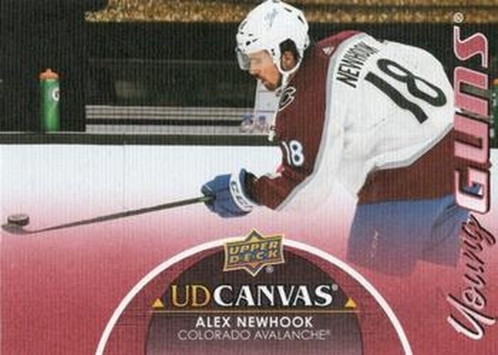 #C112 Alex Newhook - Colorado Avalanche - 2021-22 Upper Deck - UD Canvas Hockey