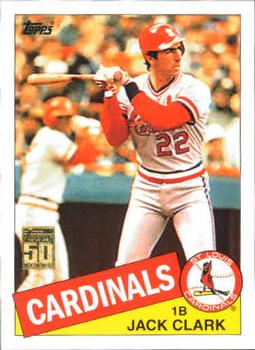 #T112 Jack Clark - St. Louis Cardinals - 2001 Topps Traded & Rookies Baseball