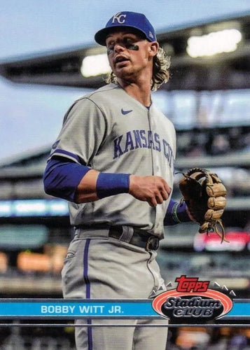#112c Bobby Witt Jr. - Kansas City Royals - 2023 Stadium Club Baseball