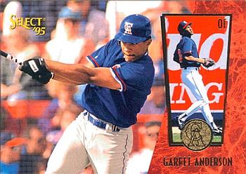 #113 Garret Anderson - California Angels - 1995 Select Baseball