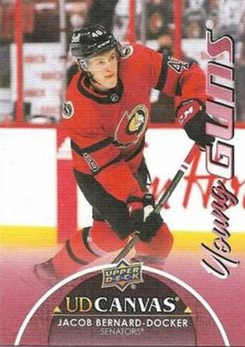 #C113 Jacob Bernard-Docker - Ottawa Senators - 2021-22 Upper Deck - UD Canvas Hockey