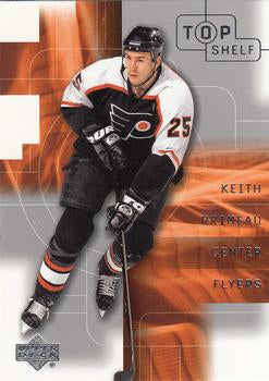 #113 Keith Primeau - Philadelphia Flyers - 2001-02 Upper Deck Top Shelf Hockey