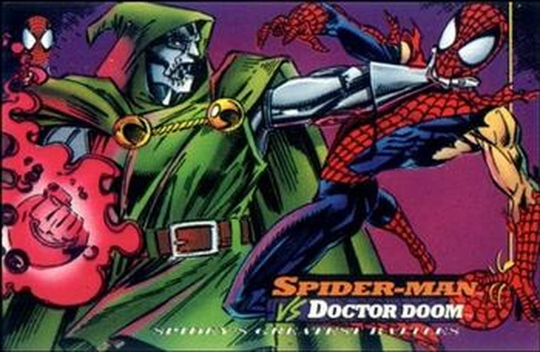 #113 Spider-Man vs. Doctor Doom - 1994 Fleer The Amazing Spider-Man