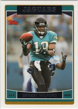 #113 Ernest Wilford - Jacksonville Jaguars - 2006 Topps Football