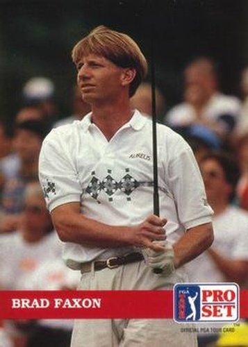#113 Brad Faxon - 1992 Pro Set PGA Tour Golf