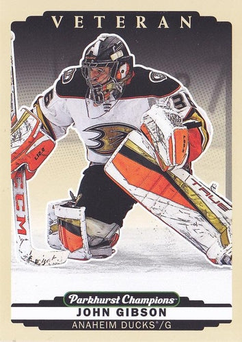 #113 John Gibson - Anaheim Ducks - 2022-23 Parkhurst Champions Hockey