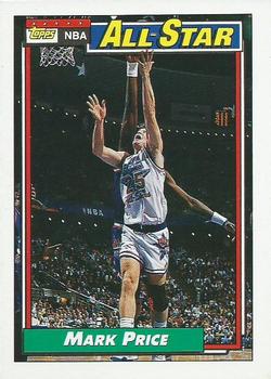 #113 Mark Price - Cleveland Cavaliers - 1992-93 Topps Basketball