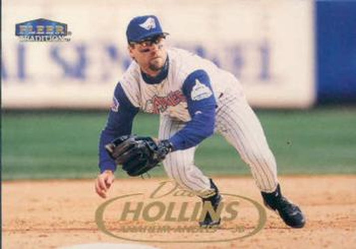 #113 Dave Hollins - Anaheim Angels - 1998 Fleer Tradition Baseball