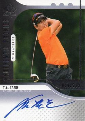#113 Y.E. Yang - 2012 SP Authentic Golf