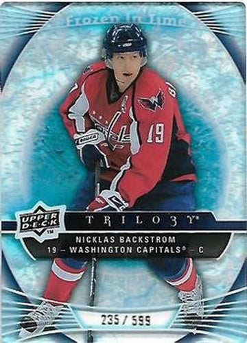 #113 Nicklas Backstrom - Washington Capitals - 2009-10 Upper Deck Trilogy Hockey
