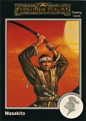 #113 Masakito - 1991 TSR Advanced Dungeons & Dragons - Silver