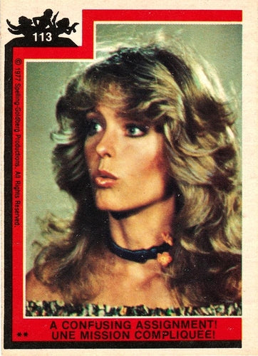 #113 A Confusing Assignment! - 1977 O-Pee-Chee Charlie's Angels