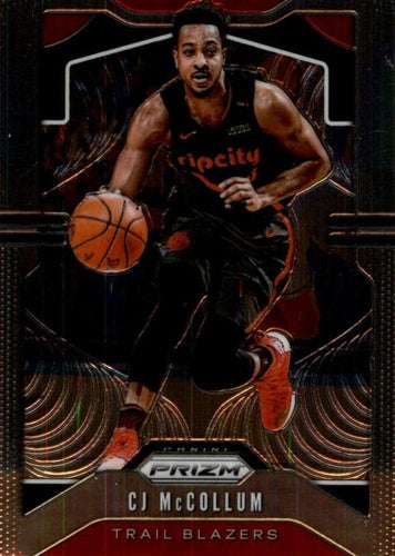 #113 CJ McCollum - Portland Trail Blazers - 2019-20 Panini Prizm Basketball