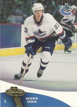 #113 Henrik Sedin - Vancouver Canucks - 2000-01 Upper Deck Heroes Hockey