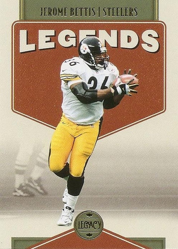 #113 Jerome Bettis - Pittsburgh Steelers - 2022 Panini Legacy Football