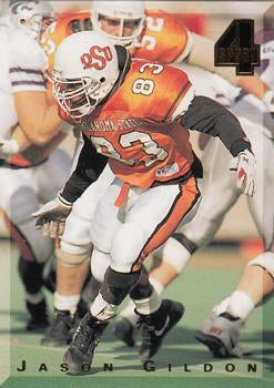 #113 Jason Gildon - Oklahoma State Cowboys / Pittsburgh Steelers - 1994 Classic Four Sport