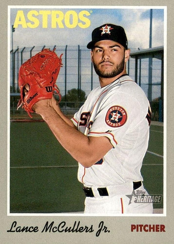 #113 Lance McCullers Jr. - Cleveland Indians - 2019 Topps Heritage Baseball