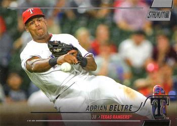 #113 Adrian Beltre - Texas Rangers - 2022 Stadium Club Baseball