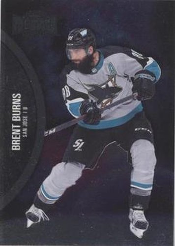 #113 Brent Burns - San Jose Sharks - 2021-22 Skybox Metal Universe Hockey