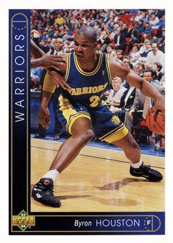 #113 Byron Houston - Golden State Warriors - 1993-94 Upper Deck Basketball
