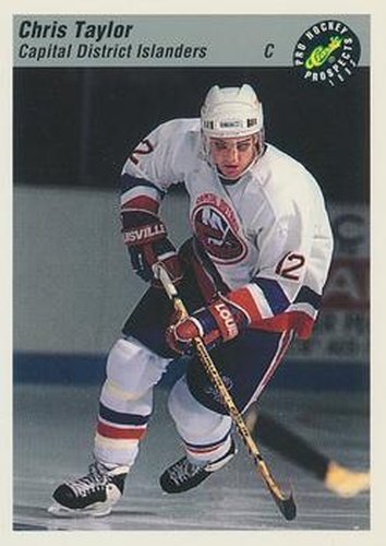 #113 Chris Taylor - Capital District Islanders - 1993 Classic Pro Prospects Hockey