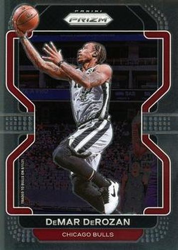 #113 DeMar DeRozan - Chicago Bulls - 2021-22 Panini Prizm Basketball