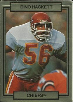 #113 Dino Hackett - Kansas City Chiefs - 1990 Action Packed Football