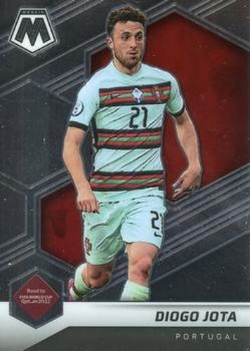 #113 Diogo Jota - Portugal - 2021-22 Panini Mosaic Road to FIFA World Cup Soccer