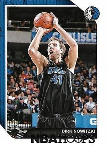 #113 Dirk Nowitzki - Dallas Mavericks - 2018-19 Hoops Basketball