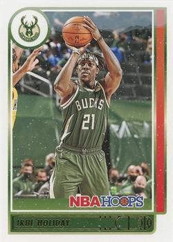#113 Jrue Holiday - Milwaukee Bucks - 2021-22 Hoops Winter Basketball