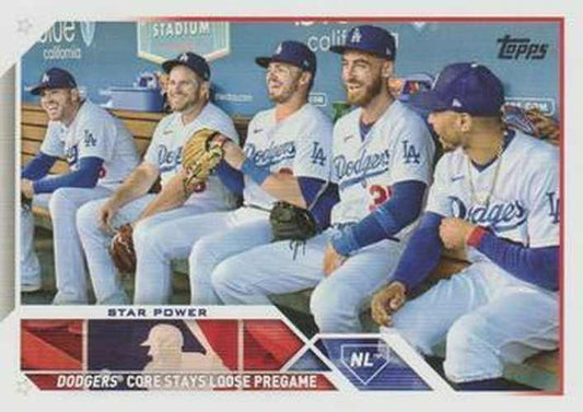 #113 Star Power - Los Angeles Dodgers - 2023 Topps Baseball