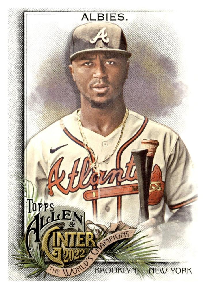 #113 Ozzie Albies - Atlanta Braves - 2022 Topps Allen & Ginter Baseball