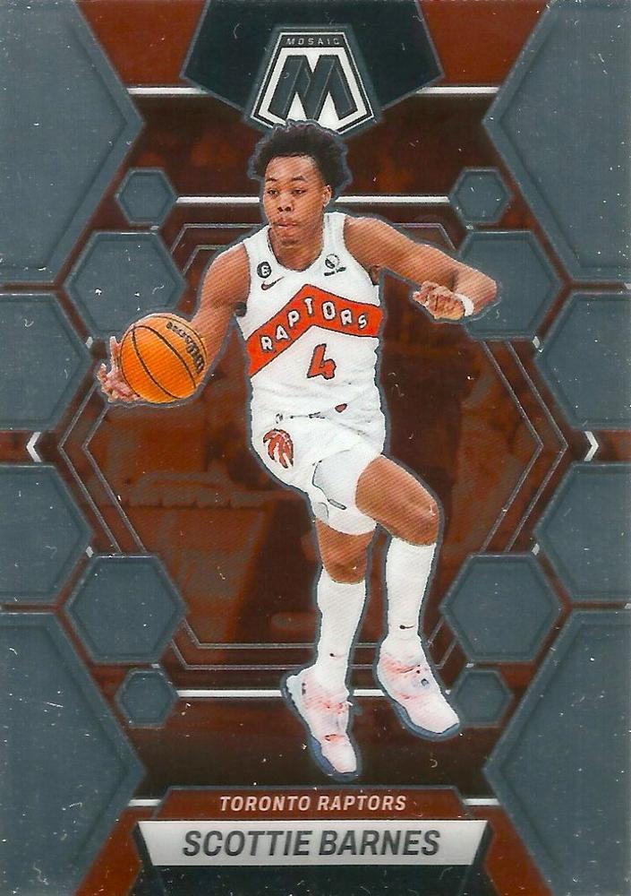 #113 Scottie Barnes - Toronto Raptors - 2022-23 Panini Mosaic Basketball