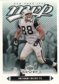 #113 Anthony Becht - New York Jets - 2003 Upper Deck MVP Football