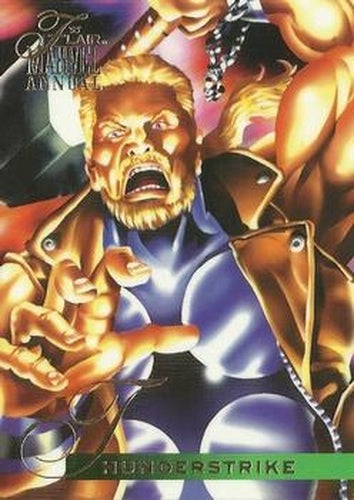 #113 Thunderstrike - 1995 Flair Marvel Annual