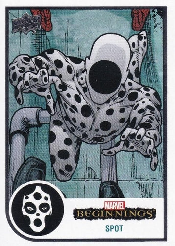 #113 Spot - 2022 Upper Deck Marvel Beginnings