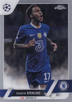 #113 Raheem Sterling - Chelsea FC - 2022-23 Topps Chrome UEFA Club Competitions Soccer