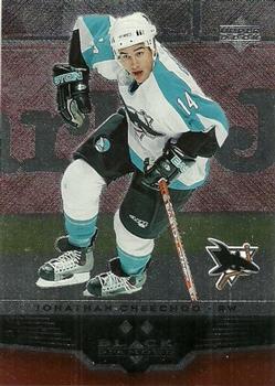 #113 Jonathan Cheechoo - San Jose Sharks - 2005-06 Upper Deck Black Diamond Hockey
