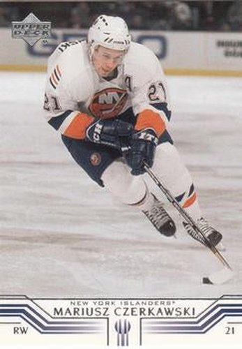 #113 Mariusz Czerkawski - New York Islanders - 2001-02 Upper Deck Hockey