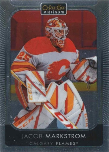 #113 Jacob Markstrom - Calgary Flames - 2021-22 O-Pee-Chee Platinum Hockey
