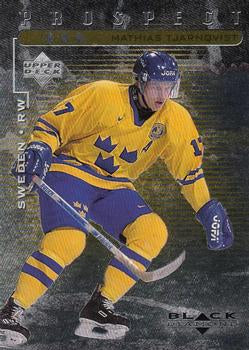 #113 Mathias Tjarnqvist - Sweden - 1998-99 Upper Deck Black Diamond Hockey
