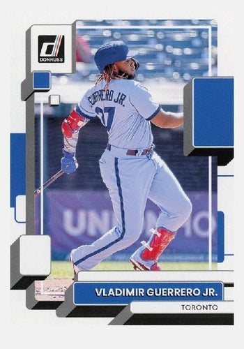 #113b Vladimir Guerrero Jr. - Toronto Blue Jays - 2022 Donruss Baseball