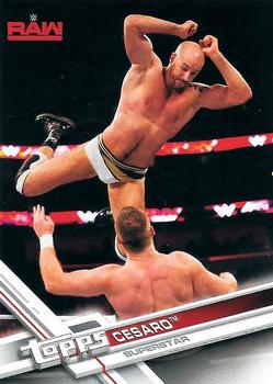 #113b Cesaro - 2017 Topps WWE Then Now Forever Wrestling