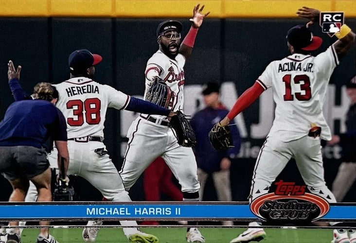 #113c Michael Harris II - Atlanta Braves - 2023 Stadium Club Baseball