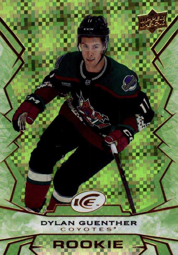 #114 Dylan Guenther - Arizona Coyotes - 2022-23 Upper Deck Ice - Green Hockey