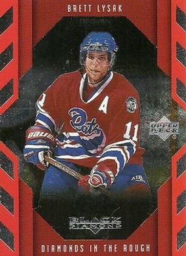 #114 Brett Lysak - Regina Pats - 1999-00 Upper Deck Black Diamond Hockey