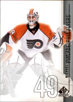 #114 Michael Leighton - Philadelphia Flyers - 2010-11 SP Authentic Hockey