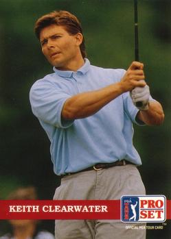 #114 Keith Clearwater - 1992 Pro Set PGA Tour Golf