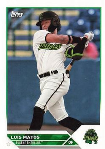 #PD-114 Luis Matos - Eugene Emeralds - 2023 Topps Pro Debut Baseball
