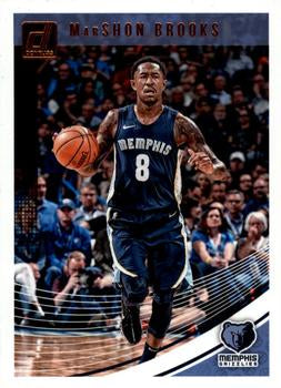 #114 MarShon Brooks - Memphis Grizzlies - 2018-19 Donruss Basketball